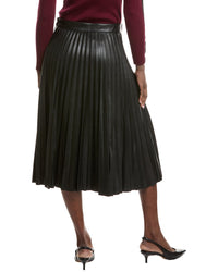 T Tahari Pleated Midi Skirt