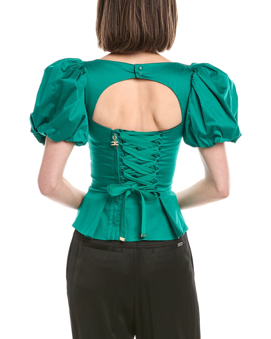 タンクトップ ELISABETTA FRANCHI Elisabetta Franchi Corset Top – Bluefly