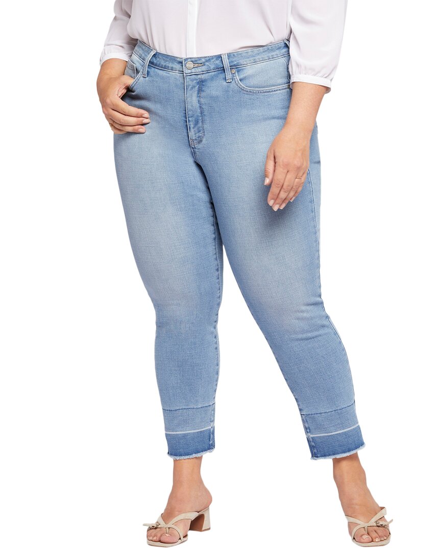 Nydj Plus Sheri Skinny Jean Blue