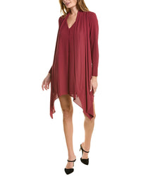 Bcbgmaxazria Cape Sleeve Mini Dress 0 Red