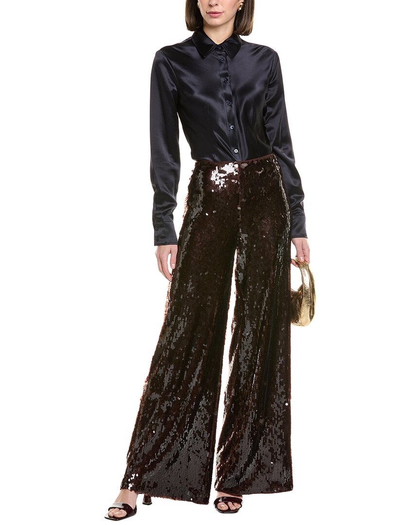 Staud Luke Pant Brown Multi
