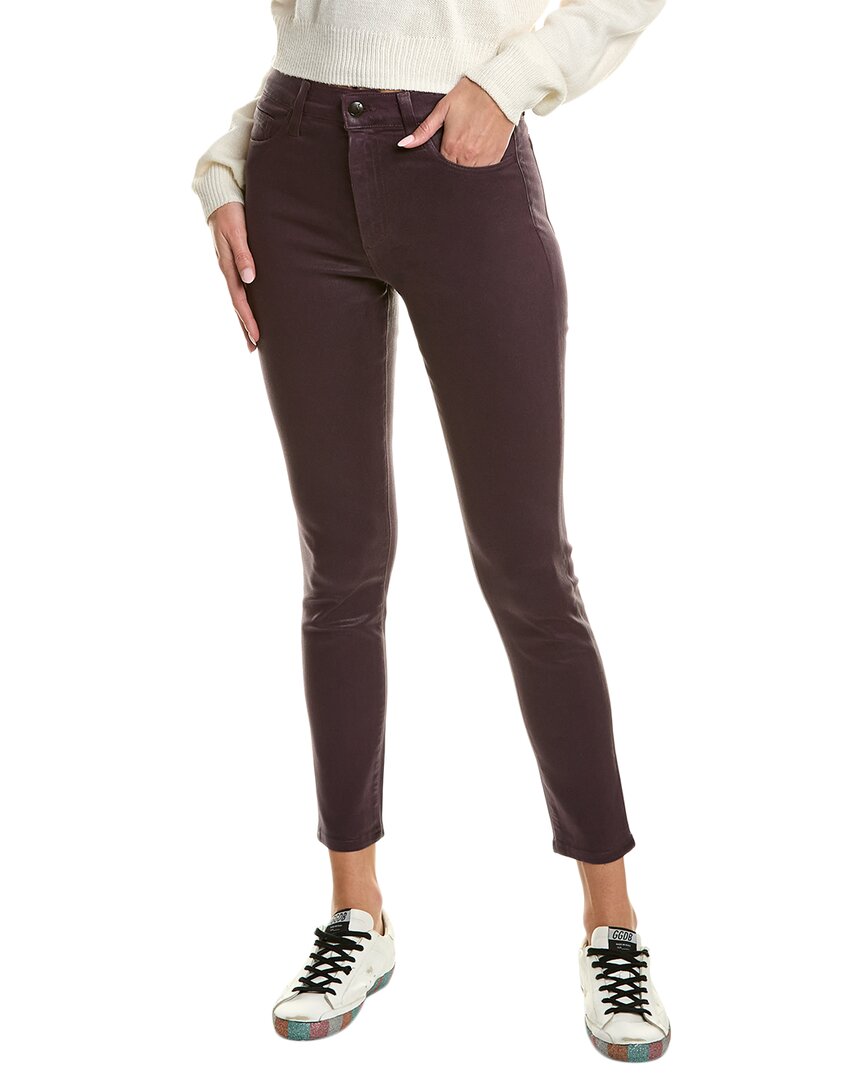 Joe's Jeans High-Rise Olive Skinny Ankle Jean Purple