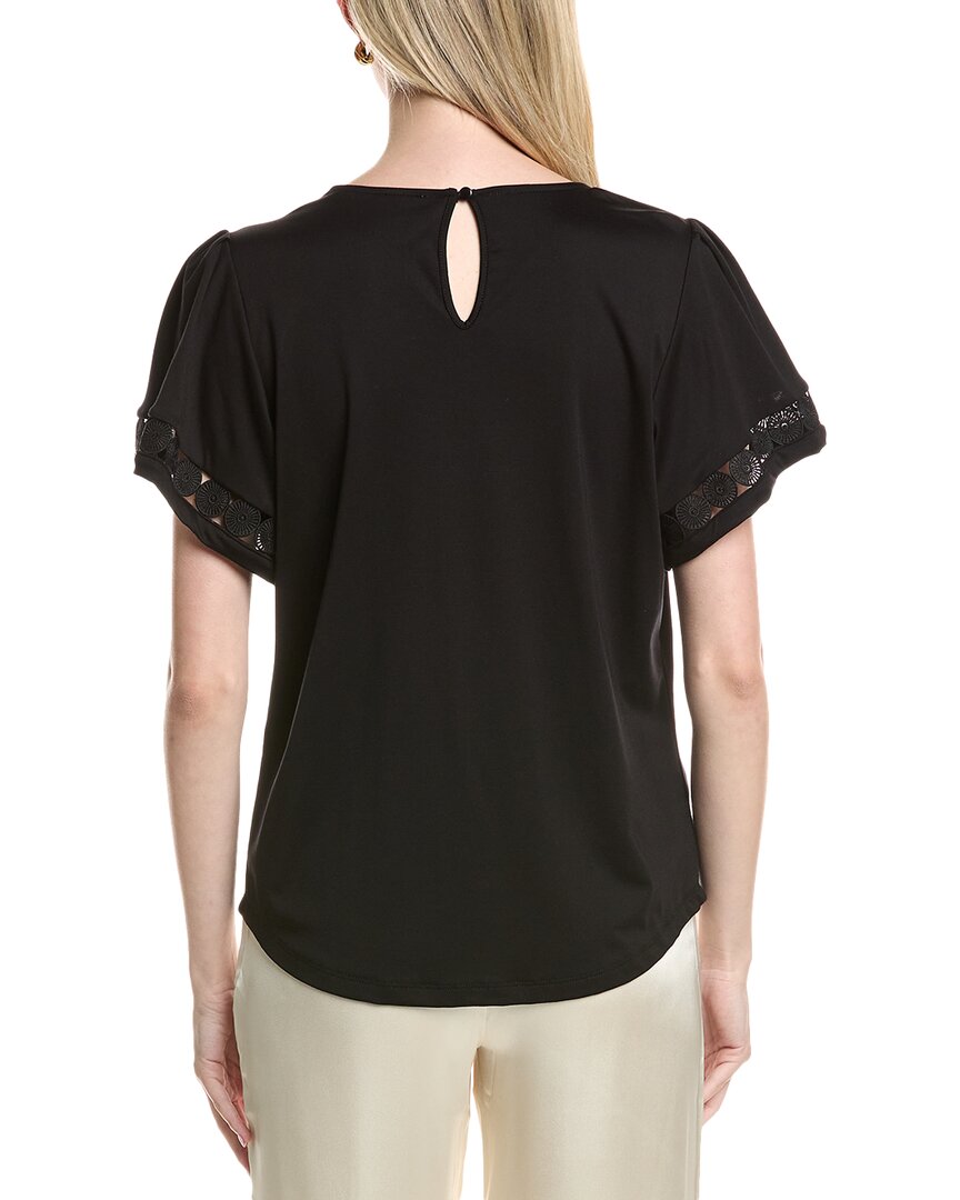 Anne Klein Keyhole Blouse