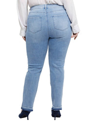 Nydj Plus Marilyn Big Skies Straight Leg Jean