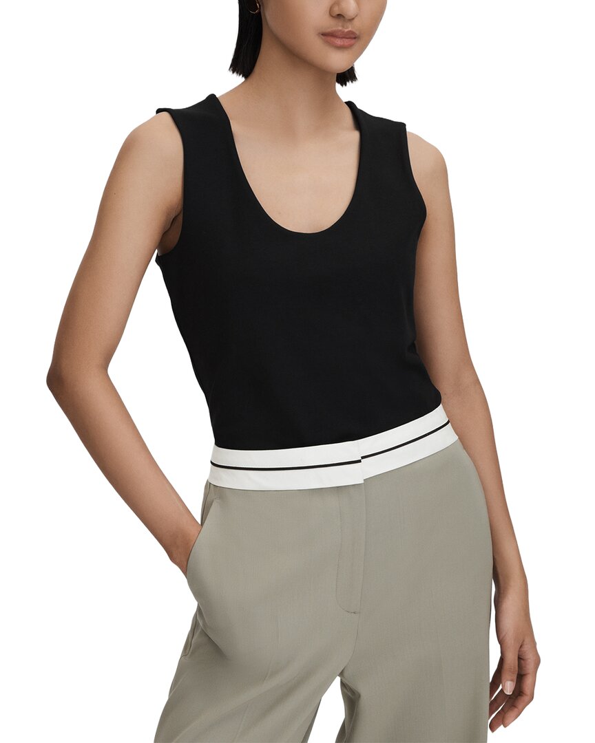Reiss Courtney Scoop Neck Shell