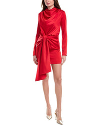Nicholas Ellara Mini Dress Red