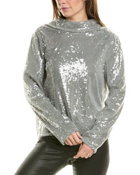Nicholas Christa Cowl Back Top Green