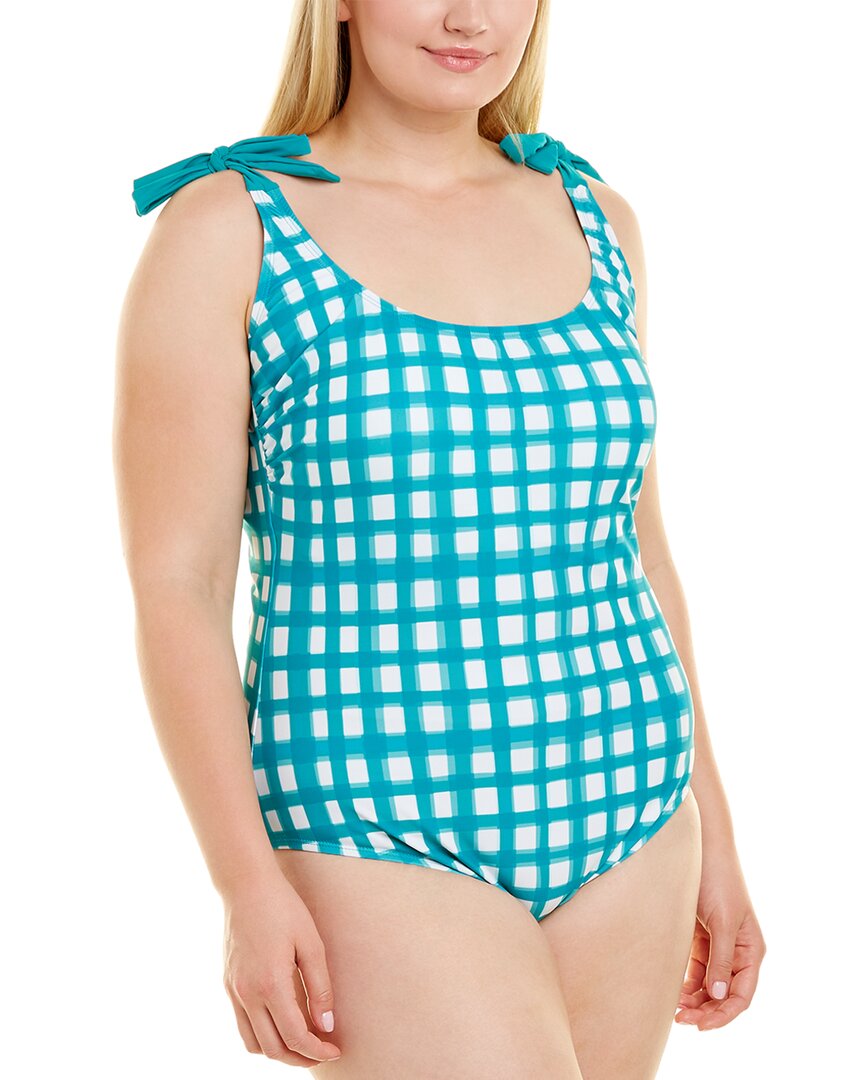 Lysa Juliana One-Piece Tank Green Plus 12W (0X)