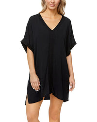 Leilani Costa Caftan Cover Up Regular 4 (S) Black