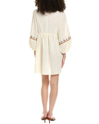Colette Rose Oversized Sleeve Mini Dress