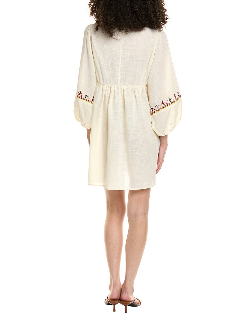 Colette Rose Oversized Sleeve Mini Dress