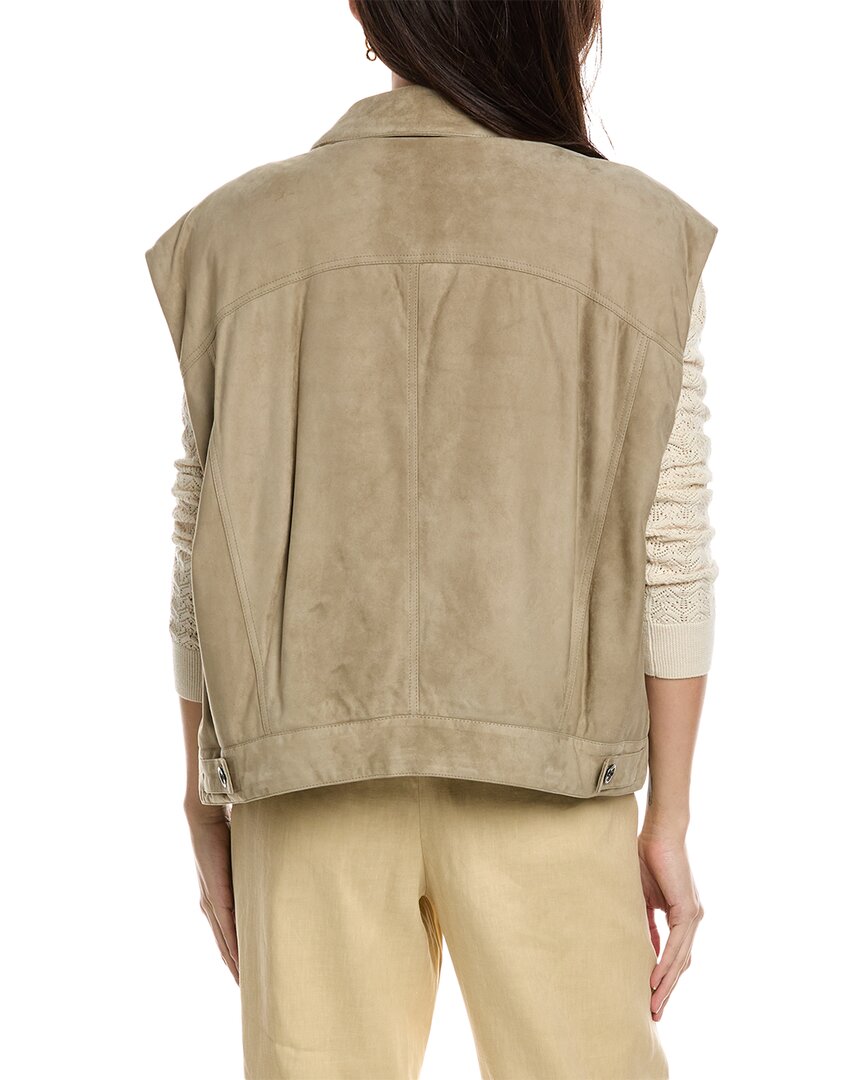 Brunello Cucinelli Leather Vest