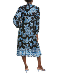 Elie Tahari Becca Midi Dress