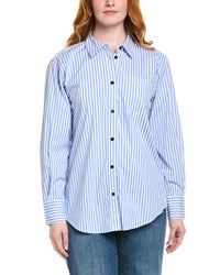 7 For All Mankind Shirt Blue