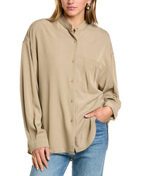 Sophie Rue Dominique Button-Up Shirt Brown Multi