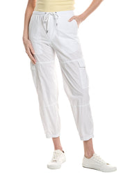 James Perse Poplin Cargo Pant White
