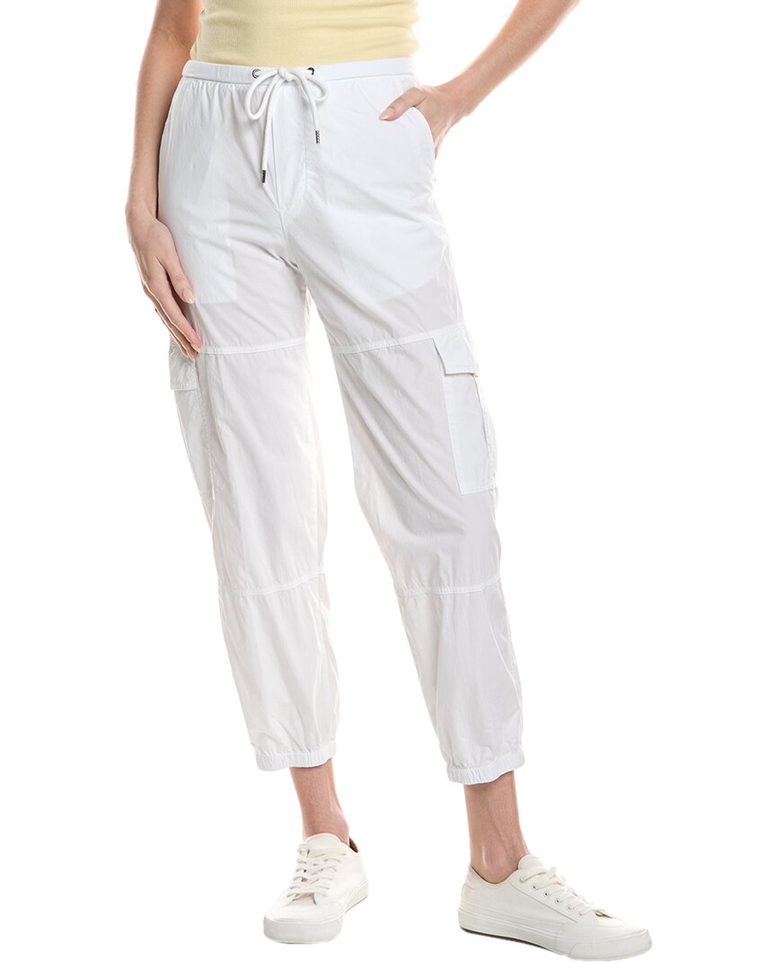 James Perse Poplin Cargo Pant White
