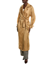 Max Mara Sacco Silk Coat