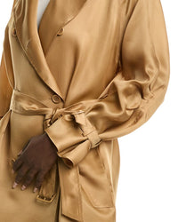 Max Mara Sacco Silk Coat