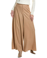 Lafayette 148 New York Womens Henry Wide Leg Wool Pant, 16