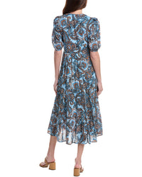 Jude Connally Jordana Cotton Voile Tiered Maxi Dress