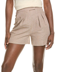 Max Mara Jessica Jersey Short Beige