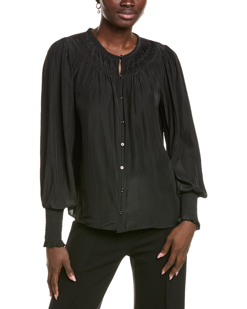 Ramy Brook Walter Blouse Black