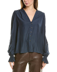 Ramy Brook Hava Top Blue