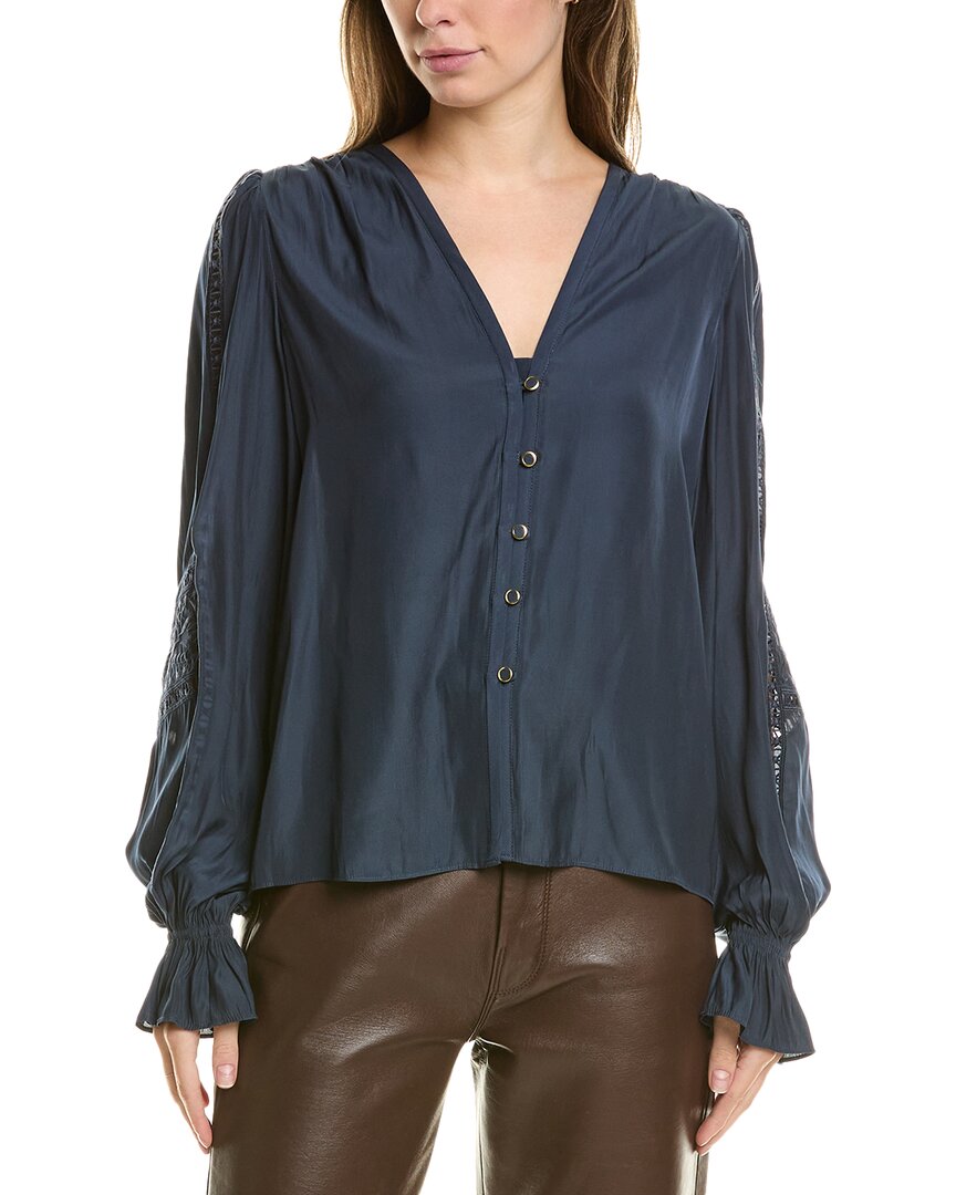 Ramy Brook Hava Top Blue