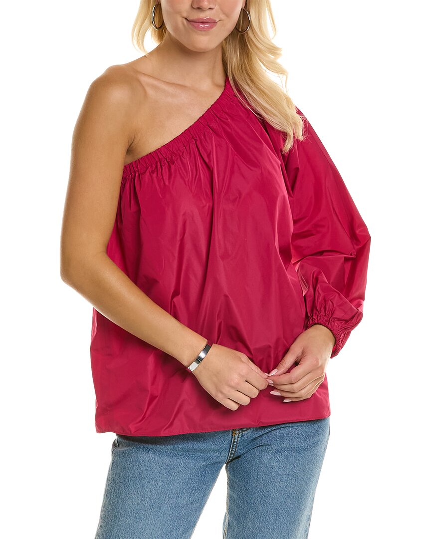 Max Mara Studio Ovatta Silk-Blend Shirt Pink