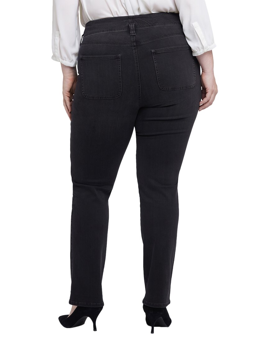Nydj Plus Marilyn Cordoba Cliff High-Rise Straight Leg Jean