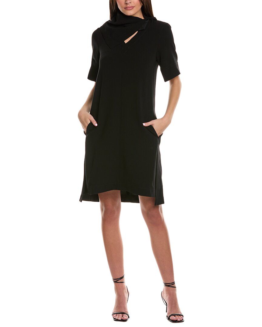3.1 Phillip Lim Removable Scarf Dress Black 0
