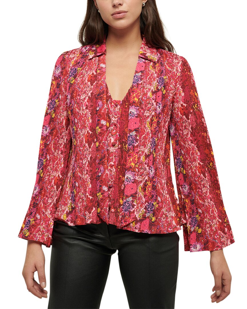 Derek Lam 10 Crosby Eve Pleated Blouse