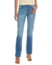 7 For All Mankind Kimmie Form Fitted Slim Evolution Straight Jean 23" Waist Blue