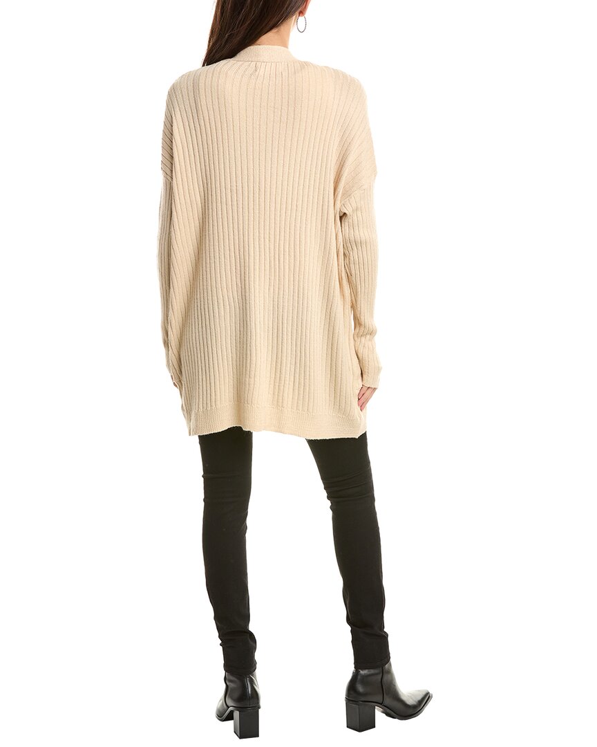 Maronie Rib Oversized Cardigan