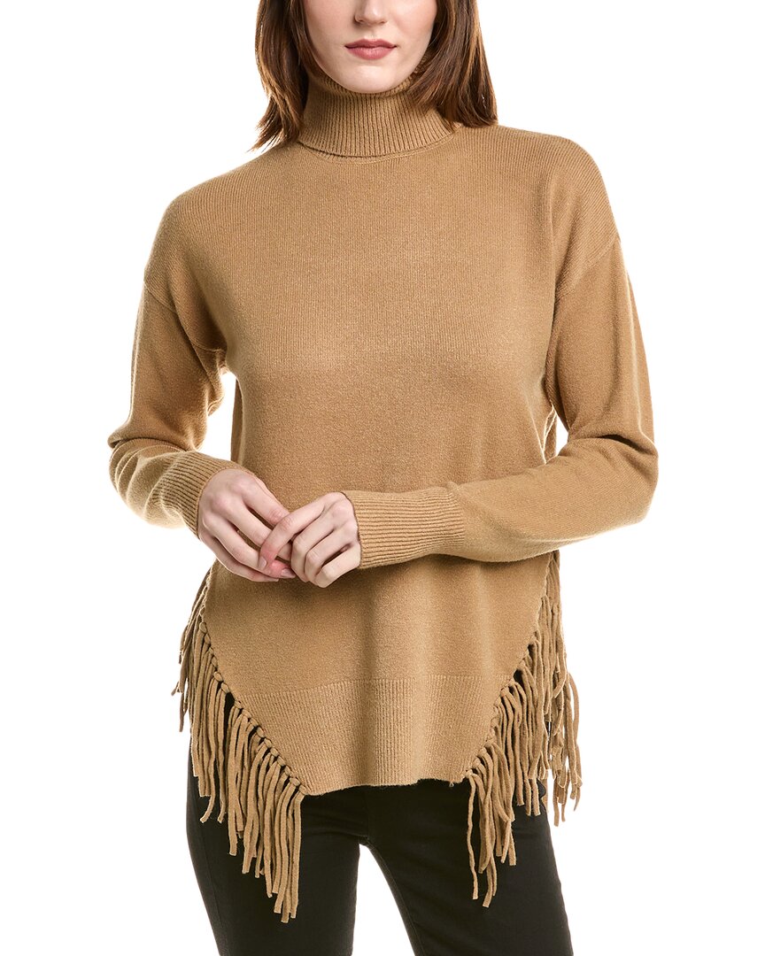 Love Token Fringe Sweater Brown Multi Regular 0 (XS)