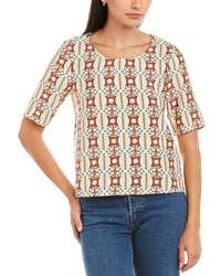 Traffic People Whisper Top Beige Regular 4 (S)