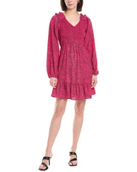 Harper Smocked Mini Dress Pink