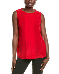 Boss Hugo Boss Bemiula Silk Top Red