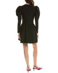 Valentino Wool & Silk-Blend A-Line Dress