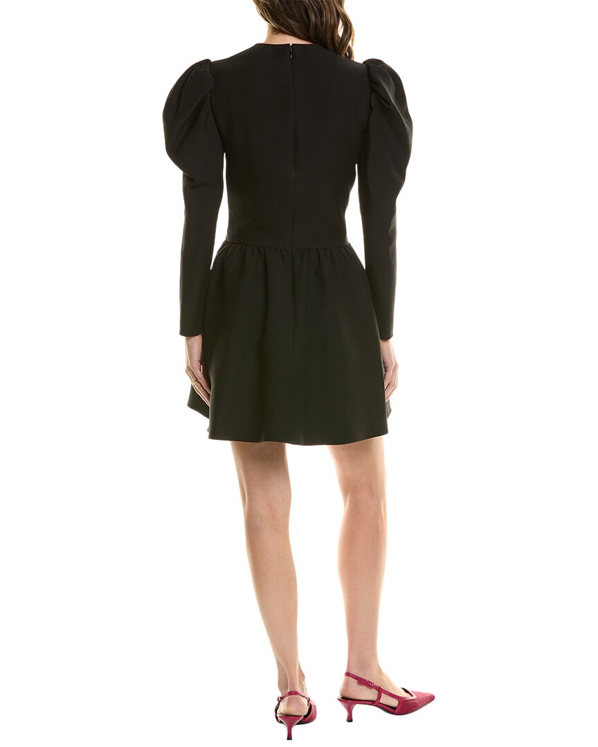 Valentino Wool & Silk-Blend A-Line Dress