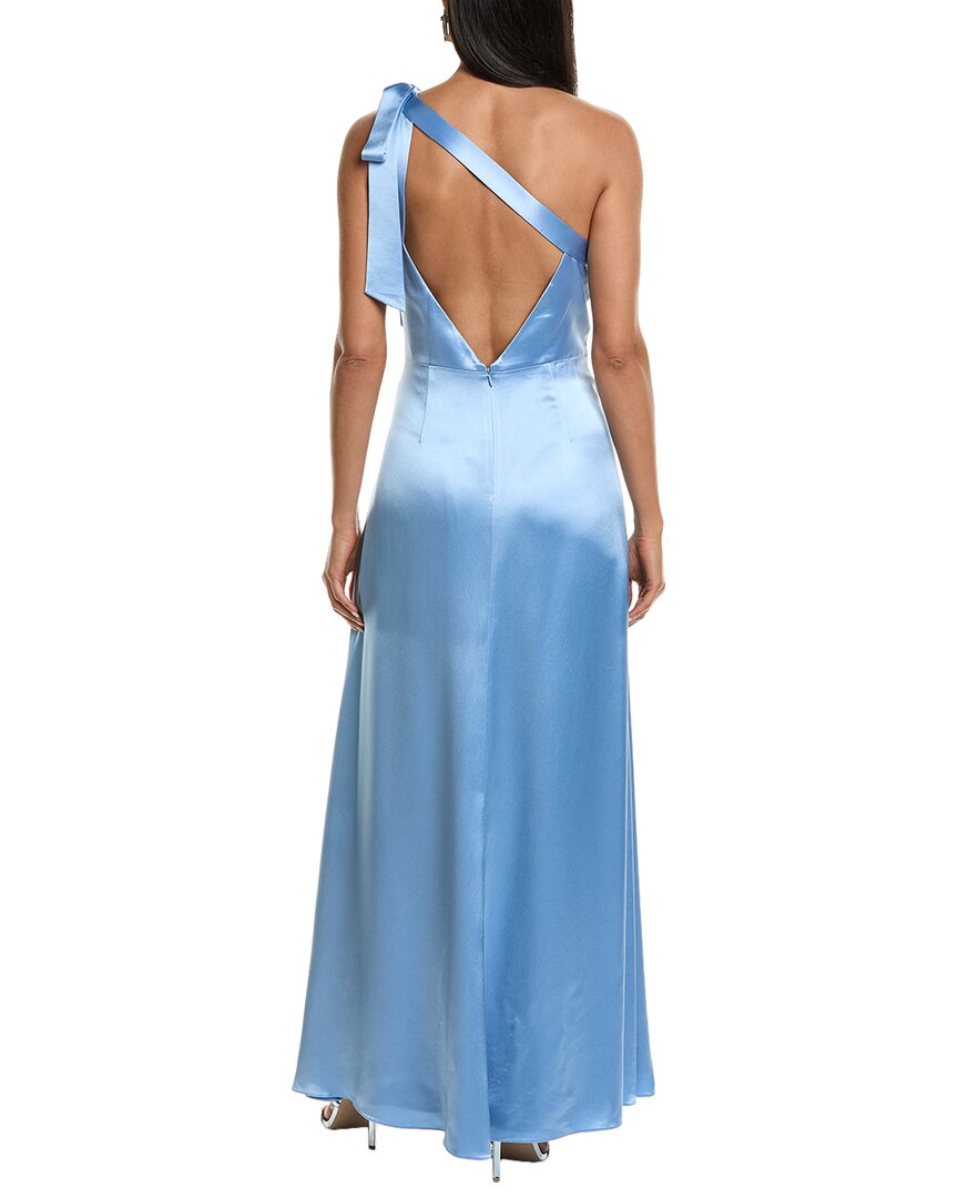 Milly Eleni Satin Maxi Dress, 10