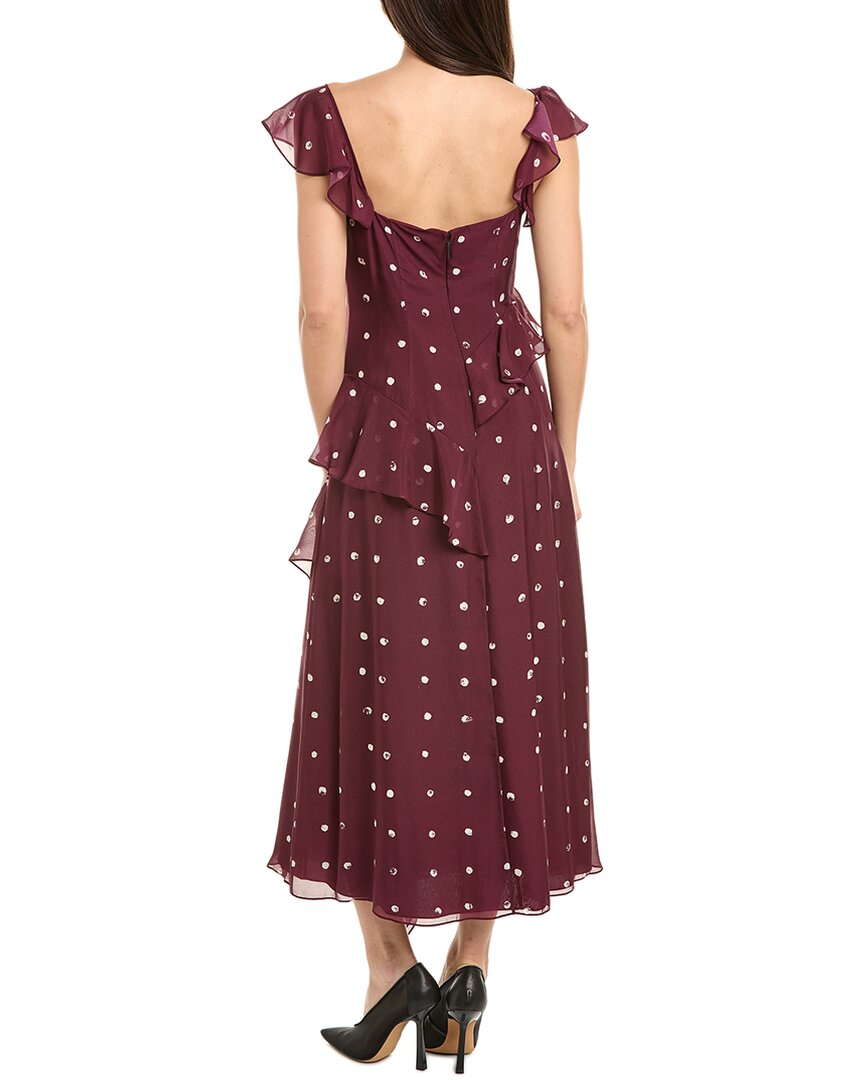 Jason Wu Paint Dot Silk Maxi Dress