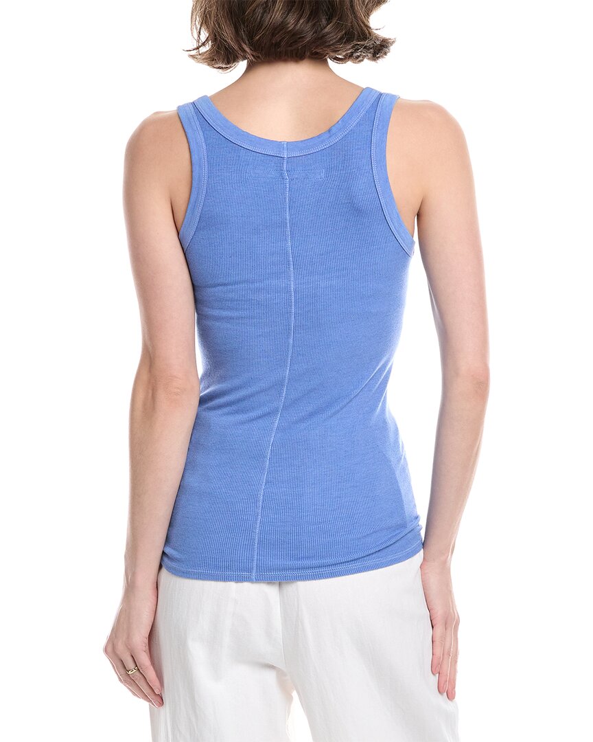 Enza Costa Rib Bold Silk-Blend Tank