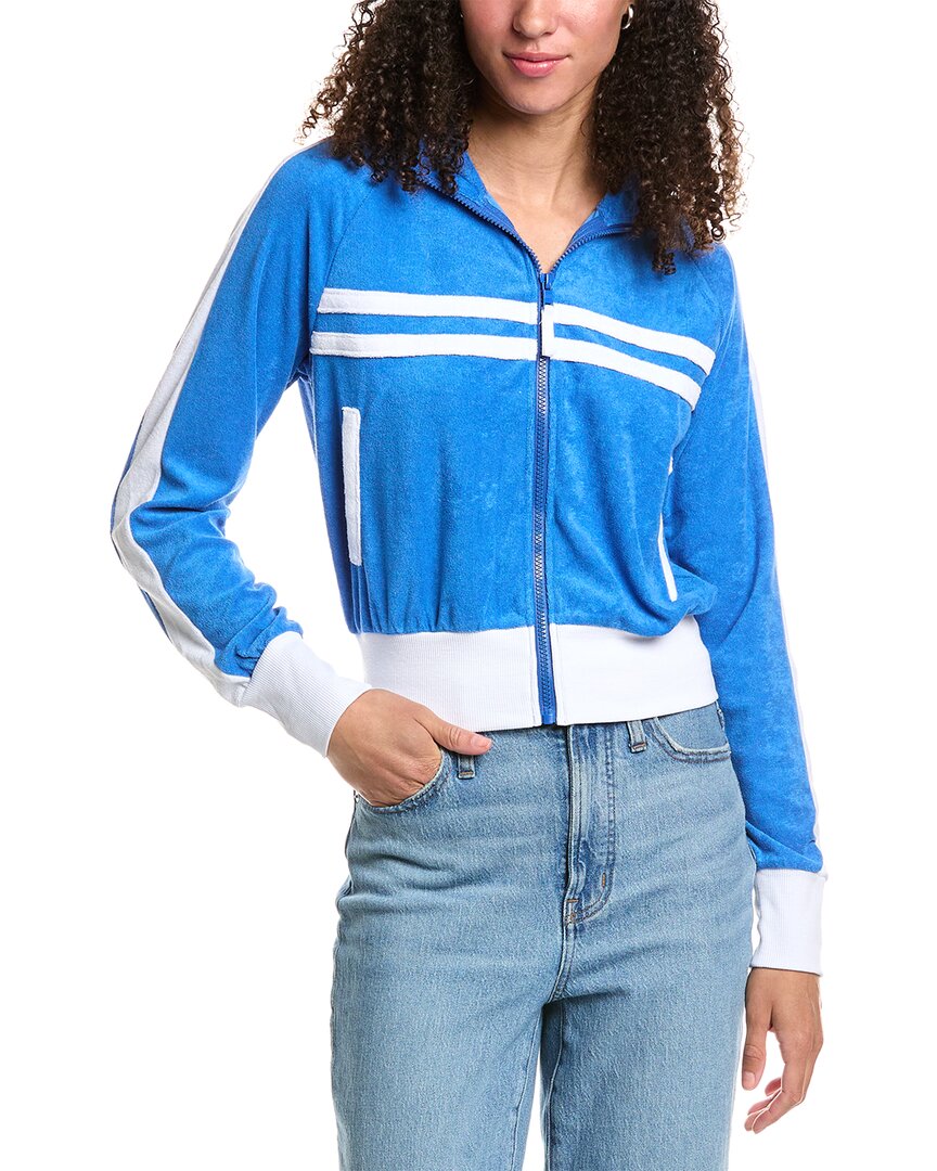 Katiejnyc Margot Terry Track Jacket Blue