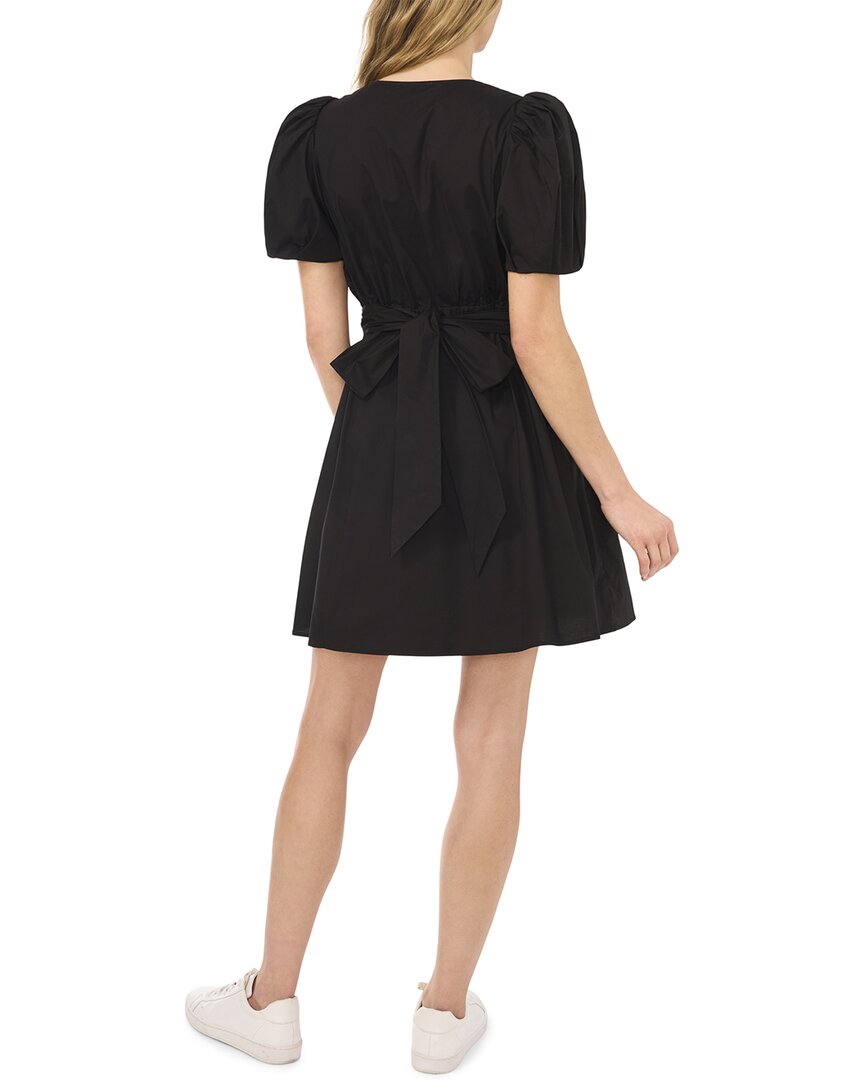 Cece Puff Sleeve Belted Mini Dress