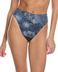 Frankies Bikinis Anne Bikini Bottom Regular 0 (XS) Blue