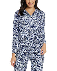 Jude Connally Hadley Pullover Top Blue