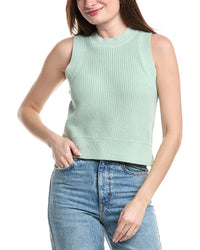 525 America Demi High Neck Tank Green