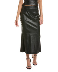 Staud Laurel Skirt Black Regular 00 (XXS)